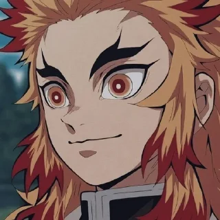 🔥 emoji (🔥) Rengoku ❤️‍🔥 Kyojuro!! Telegram sticker 16 of 33