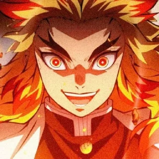🔥 emoji (🔥) Rengoku ❤️‍🔥 Kyojuro!! Telegram sticker 12 of 33