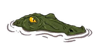 🐊 emoji Der Dreiecksmann Telegram sticker 8 of 12