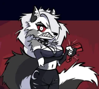 😡 emoji Loona Helluva Boss Telegram sticker 22 of 24