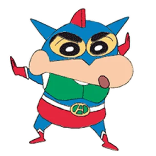 😊 emoji Funny ShinChan 蜡笔小新 Telegram sticker 23 of 50