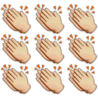 👏 emoji ɿnძ૦ɱá౮૯l 2022 Telegram sticker 15 of 76