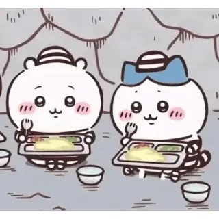 😊 emoji Chiikawa 哥布林 Telegram sticker 19 of 20