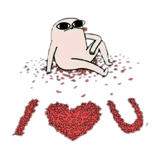 ♥️ emoji By: • @PackSticker_s2 🌸 Telegram sticker 15 of 56