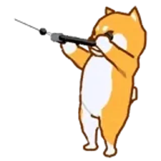 Sticker from 運動柴犬
