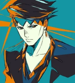 🖋 emoji Kishibe Rohan - @Nagitokomamaru Telegram sticker 3 of 84