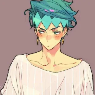 ☺️ emoji Kishibe Rohan - @Nagitokomamaru Telegram sticker 7 of 84