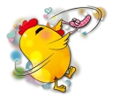 👯 emoji Hot Chicken / By OsmerOmar Telegram sticker 20 of 40