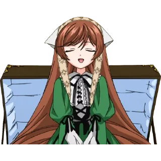 Sticker from Rozen Maiden - Suiseiseki  翠星石