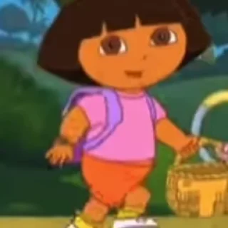 🙄 emoji dora :( Telegram sticker 14 of 19