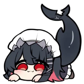 🥰 emoji ZZZ-@Neuvillette_Nutria Telegram sticker 8 of 16