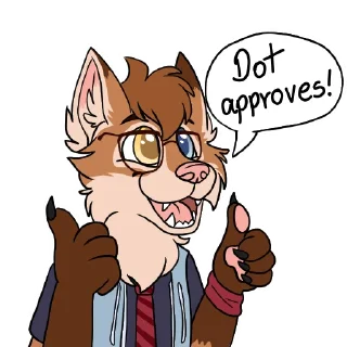 👍 emoji Dot (others) 3 Telegram sticker 7 of 120