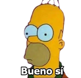 🙂 emoji LOS SIMPSONS Telegram sticker 10 of 20