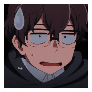 😦 emoji Rique - Senpai Telegram sticker 13 of 40