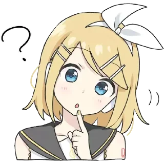 😕 emoji Senpai Telegram sticker 6 of 53