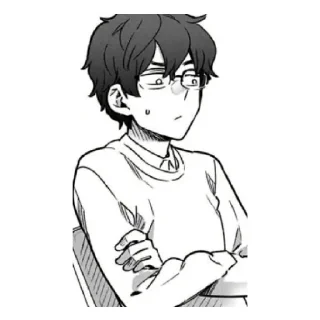 😠 emoji Rique - Senpai Telegram sticker 9 of 40