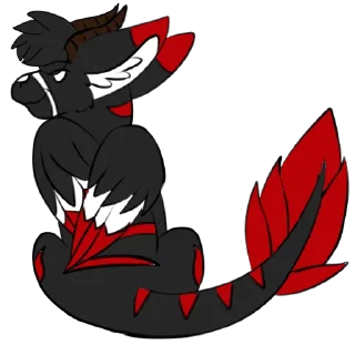 🍑 emoji Dante The Sassy Angle Dangle (Not for public use) Telegram sticker 6 of 42