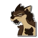 😑 emoji West Coyote Telegram sticker 5 of 55