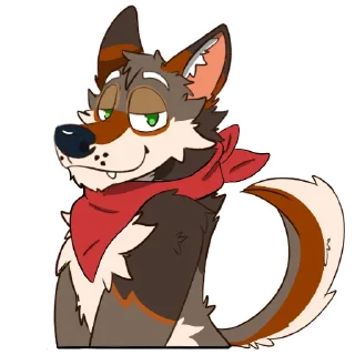 😏 emoji Frank Coyote Telegram sticker 6 of 68