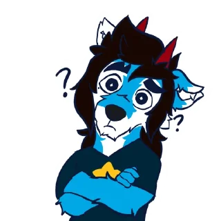 Sticker from Darkness sticker set