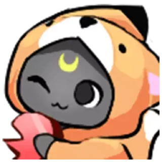 😐 emoji Foxo Telegram sticker 15 of 66