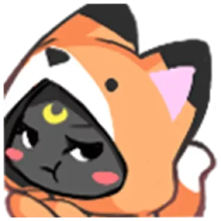 😒 emoji Foxo Telegram sticker 23 of 66