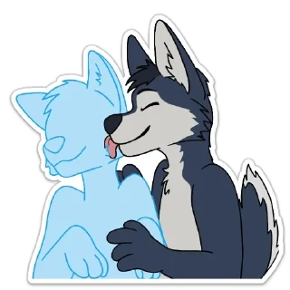 ❤ emoji ManuTheWolf V2 Telegram sticker 15 of 36