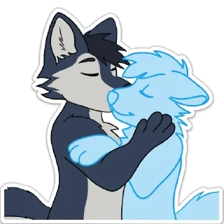 💋 emoji ManuTheWolf V2 Telegram sticker 13 of 36