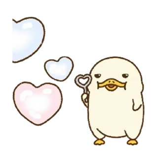 😊 emoji DUCKOO 閃亮初登場 Telegram sticker 15 of 24