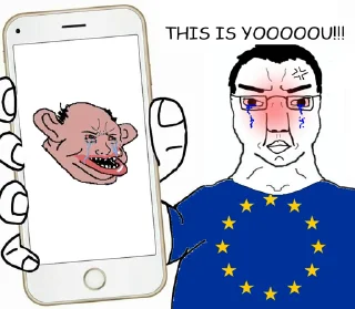 😢 emoji Chud by @MethFueledTerrorist Telegram sticker 7 of 29