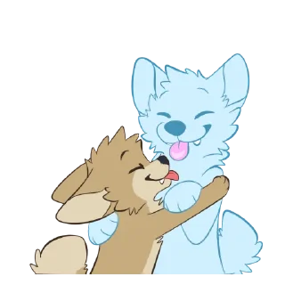 🤗 emoji Foxy Telegram sticker 10 of 27