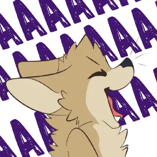 📣 emoji Foxy Telegram sticker 13 of 27
