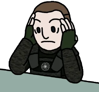 😰 emoji Violence (new one) Telegram sticker 9 of 45