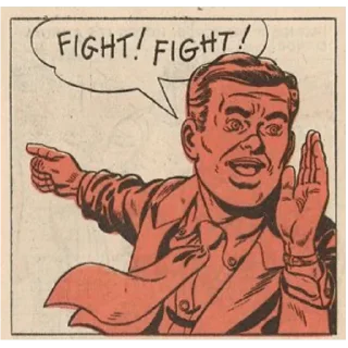 😃 emoji Vintage Violence Telegram sticker 8 of 120