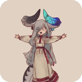 🐉 emoji ❄︎~ℤ𝕞𝕖𝕚~❄︎ - by @Drach3n Telegram sticker 9 of 120