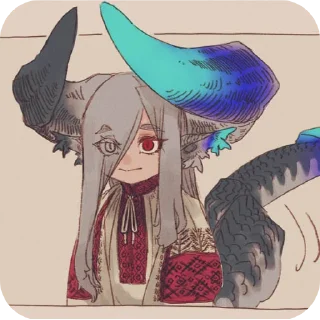 🐉 emoji ❄︎~ℤ𝕞𝕖𝕚~❄︎ - by @Drach3n Telegram sticker 13 of 120