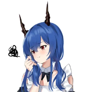 🐉 emoji 𖤍~ℂ𝕙'𝕖𝕟~𖤍 - by @Drach3n Telegram sticker 7 of 120