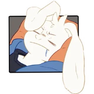 😴 emoji I Think I Like You Telegram sticker 10 of 120