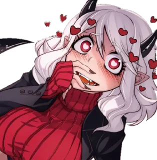 😍 emoji Waifus Telegram sticker 18 of 26