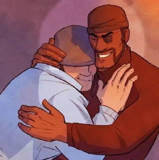 🫂 emoji Demoman💣 Telegram sticker 15 of 42