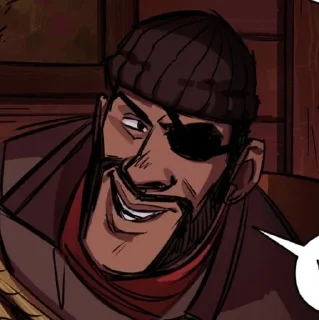 😏 emoji Demoman💣 Telegram sticker 16 of 42