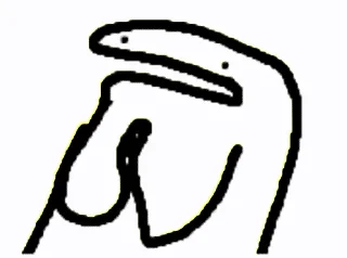 😐 emoji FlorkOfCows - IX Telegram sticker 11 of 95