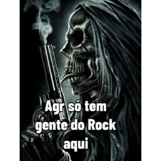 🔫 emoji eu sou do rock Telegram sticker 12 of 25