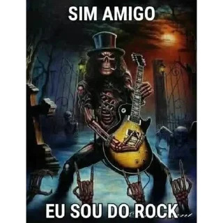 🎸 emoji eu sou do rock Telegram sticker 13 of 25