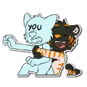 Sticker from All The Hugs
