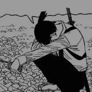 🌑 emoji Chainsaw Man Telegram sticker 18 of 20