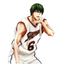😓 emoji Kuroko no Basket Telegram sticker 16 of 38