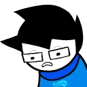 🐑 emoji John Egbert Telegram sticker 24 of 28