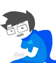 🐑 emoji John Egbert Telegram sticker 4 of 28