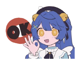 👌 emoji 阿喵喵捏 Telegram sticker 18 of 31